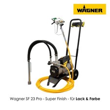Wagner SF 23 Pro Super Finish 23 Spritzgerät Airless für Lack Farbe 2399198 NEU