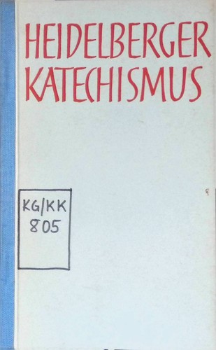Der heidelberger katechismus - der,