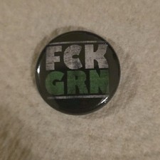 Fck grn button 140 - button, fuck