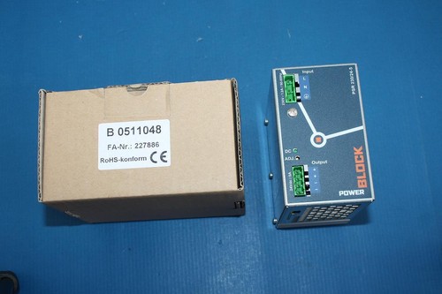 Block psr230 din rail - block, psr230/24-5