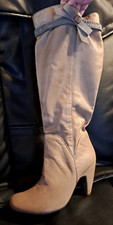 HOHE STIEFEL * Fornarina * WEITSCHAFT * Größe 39 * ungetragen NEU * beige Leder