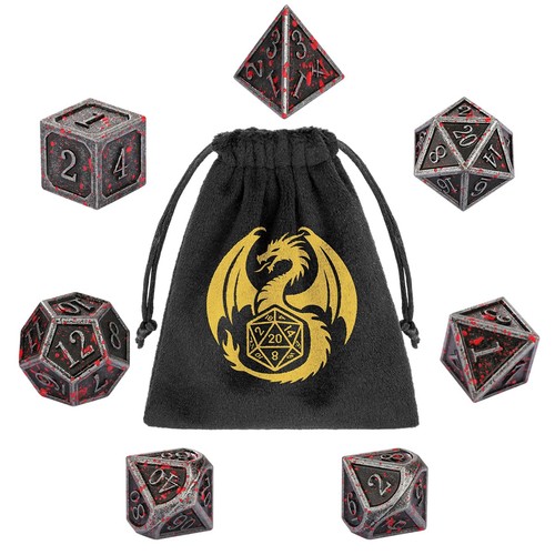 Dnd metall würfel - dnd, set