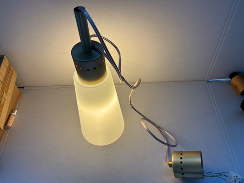 Messing glaspendelleuchte e27 - messing,