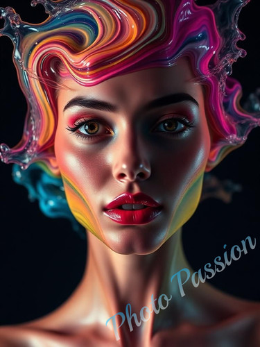 Foto portrait frau - foto, a4