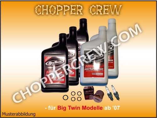 Harley twin cam öl set - harley,