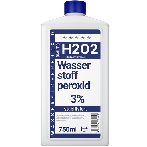 750ml wasserstoffperoxid - 750ml, 3%