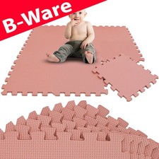 B-Ware 9 Teile Spielmatte Baby Puzzlematte - 30x30 Krabbelmatte Bodenmatte Kinde