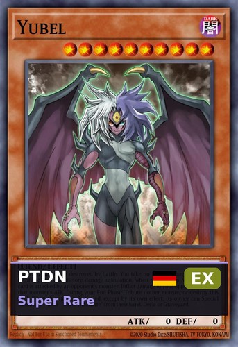 Yubel ptdn 006 gi oh - ptdn-006, yu-gi-oh