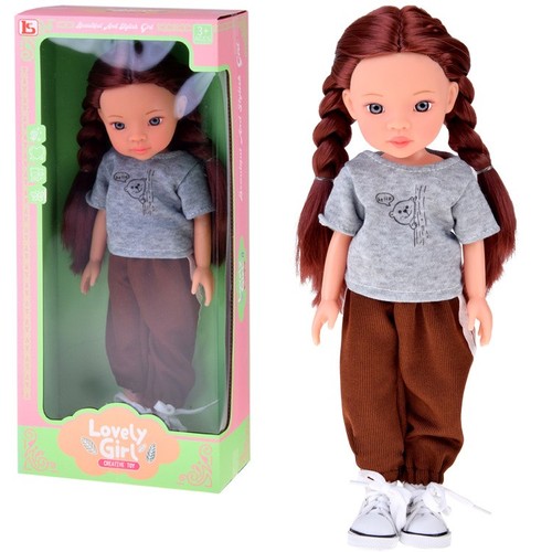 Puppe mit langen haaren - mit,