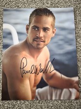 PAUL WALKER 8 x10"