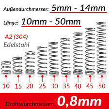 Druckfeder 0,8mm
