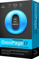 Nuance OmniPage 17 Professional OCR Software  NEU eingeschweißt