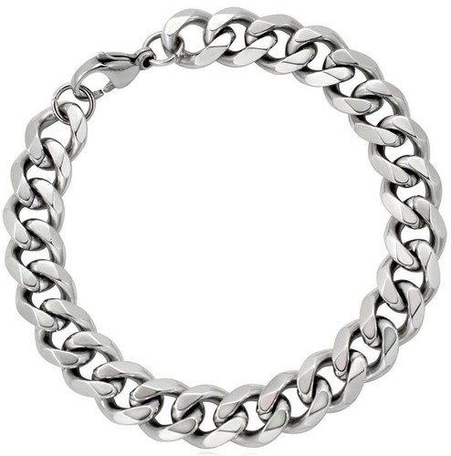 Edelstahl armbänder massiv - edelstahl,