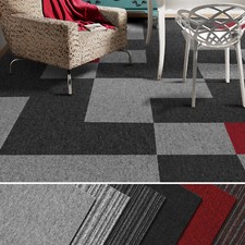 Teppichfliesen Vienna | Nadelfilz Fliesen | Teppichplatten | Bodenbelag |50x50cm