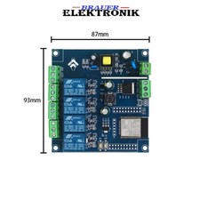4 Kanal Relais Modul ESP32