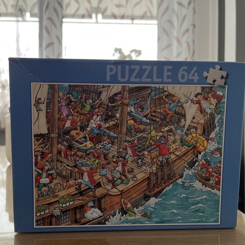Piraten puzzle von - von, blatz