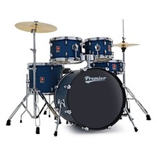 BWARE Premier Revolution 20" 5teiliges Schlagzeug, Blue Stardust