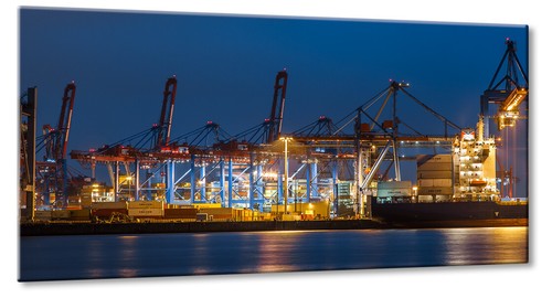 Leinwand bild hamburg - leinwand,
