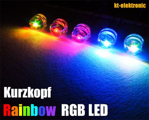 Stück led 5mm kurzkopf - stück,