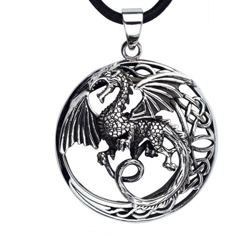 Keltischer knoten drachen - keltischer,