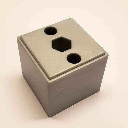 Polsterfuß gleiter 50x50x45 - polsterfuß,
