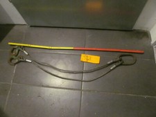 Seil Drahtseil Kran Krankette Kettengehänge Krangehänge m 2 Stahlseilen 1,1 lang