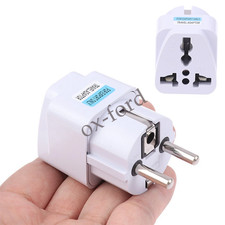 1x Universal Stecker Adapter EU US UK AU To DE Typ G Reisestecker Stecker Konver
