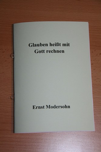Glauben heißt mit gott - heißt,