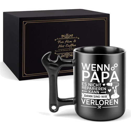 Kaffeetasse papa 350ml keramik - papa,