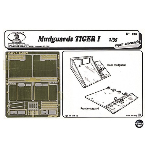 Royal model mudguards tiger - royal,