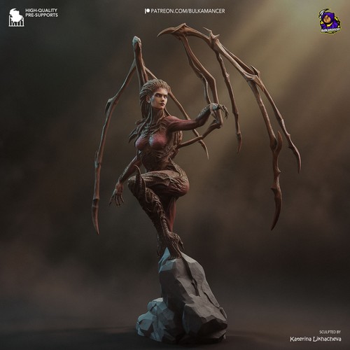 Kerrigan starcraft 3d druck - starcraft,