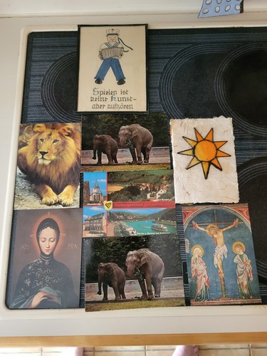 Postkarten tiere religion - 7,