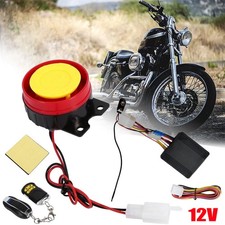 12 Volt Roller Alarmanlage mit Motorstart + 2 Handsender Universal für Motorrad