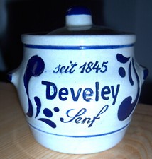 DEVELEY  Senftopf seit 1845
