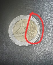 2-EURO-MÜNZE Fehlprägung