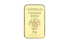 Goldbarren 5 g Motiv unserer