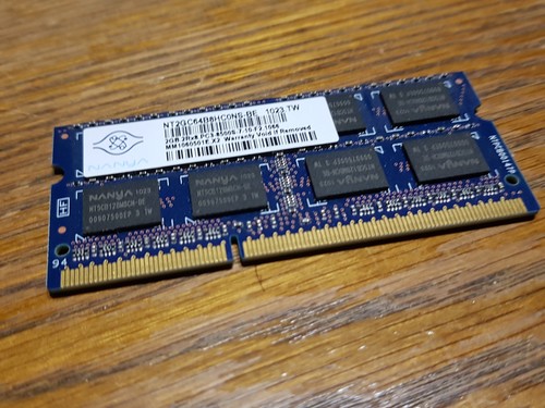 2gb ram ddr3 nanya - 2x,