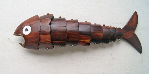 Flaschenöffner gliederfisch - flaschenöffner,,