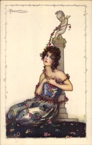 Artist postcard busi adolfo - busi,,