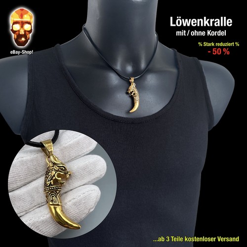 Löwen kralle anhänger - kralle,