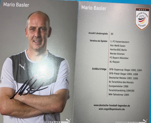 Autogramm mario basler - autogramm,