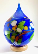 Glas - Leuchte, Tischlampe