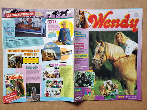 Wendy mädchen pferde - pferde, comic