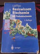 Basiswissen Biochemie mit Pathobiochemie Löffler 3.Auflage Springer  (1999)