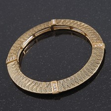 Burn Gold Textured Diamante