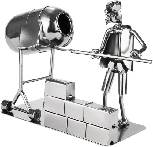 Figur maurer betonmischer - figur, am
