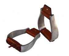 Aluminium Western Steigbügel