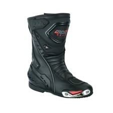 ECHT LEDER HIGH TECH HERREN LANG MOTORRAD MOTORRAD RENNSPORT SCHUHE STIEFEL
