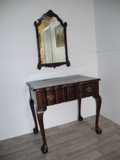 Antik Mahagoni Spiegel &
