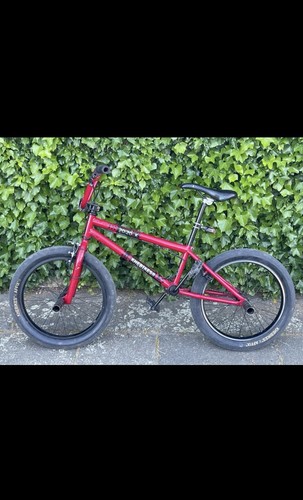 Bmx fahrrad zoll rot - fahrrad,